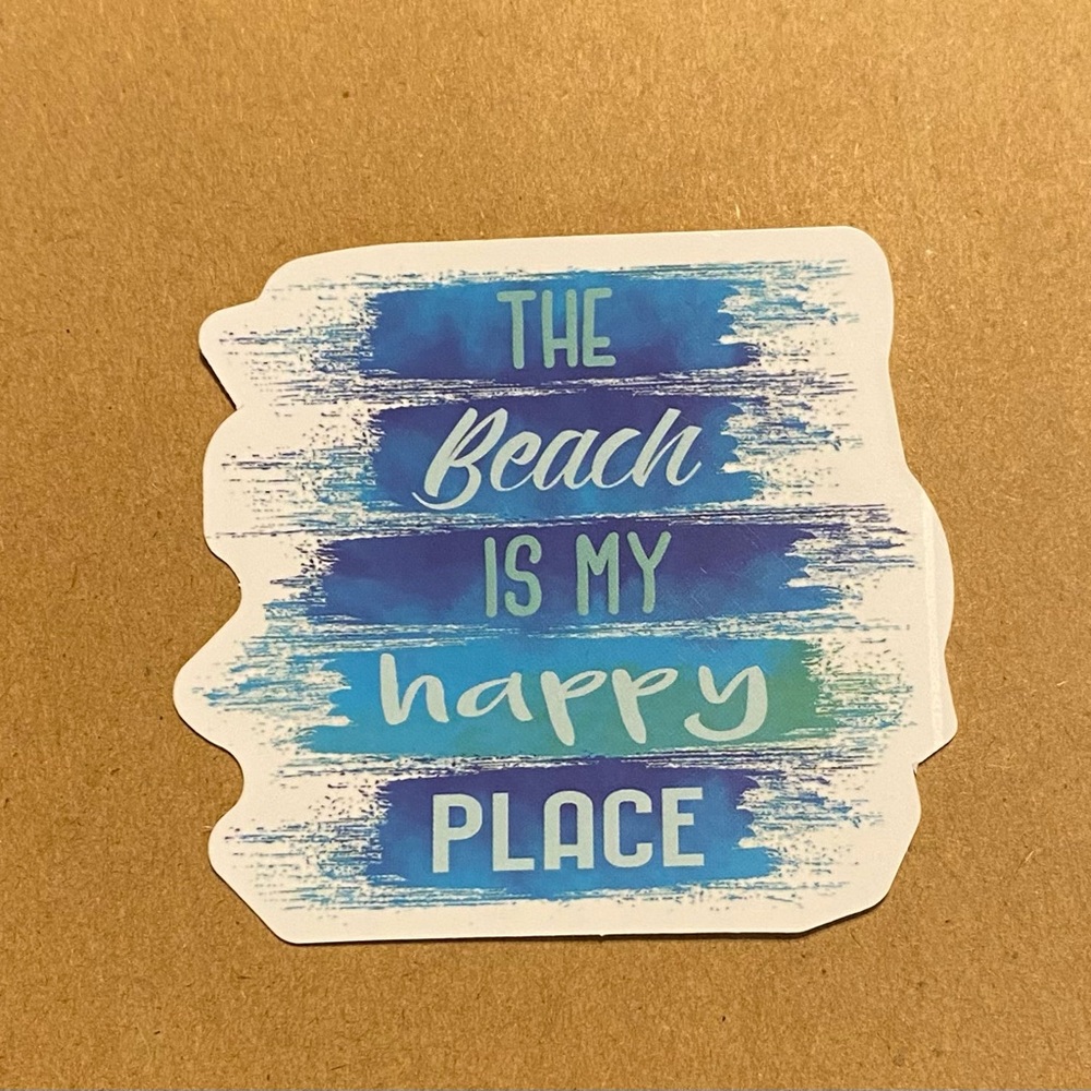 🌈20/$5🌈 The Beach is my Happy Place Sticker